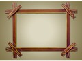 Wood scraps were likely used to create other small items, like this picture frame. Private collection. Photo credit: Rick Povich.
